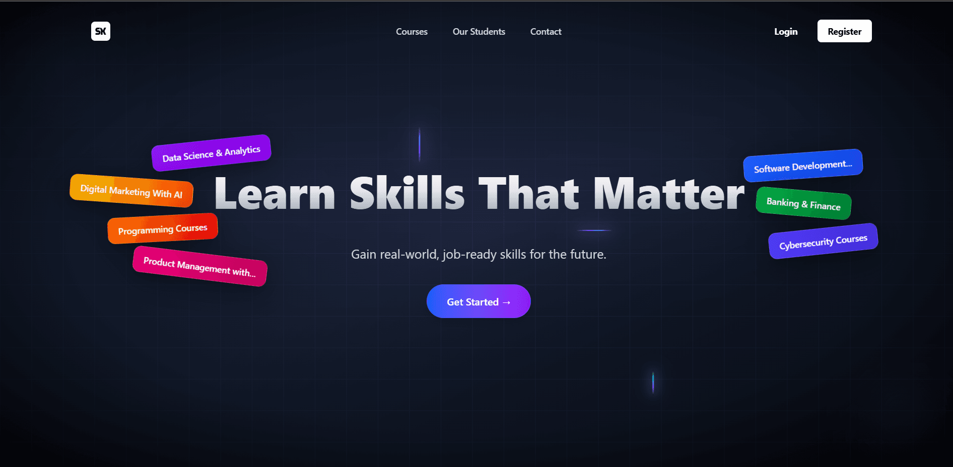 Shipped SkillsLMS, a full-stack agentic LMS with a LangGraph + RAG tutoring service.