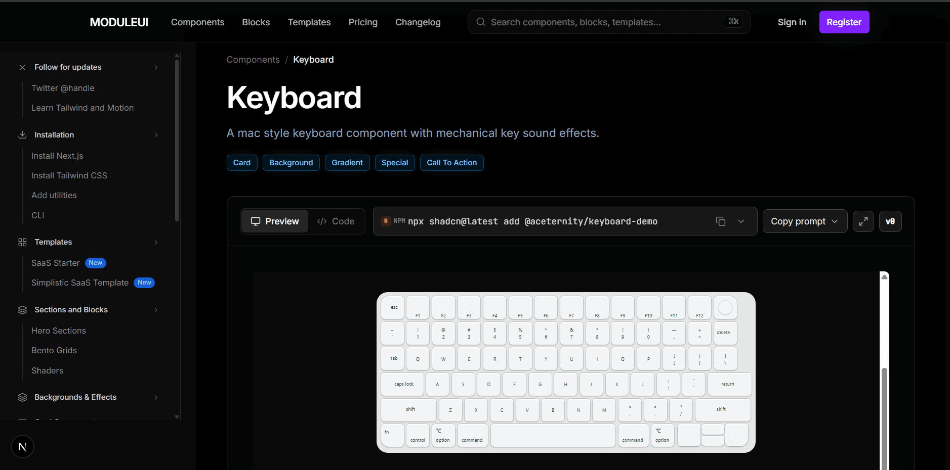 A Modular UI Component Library